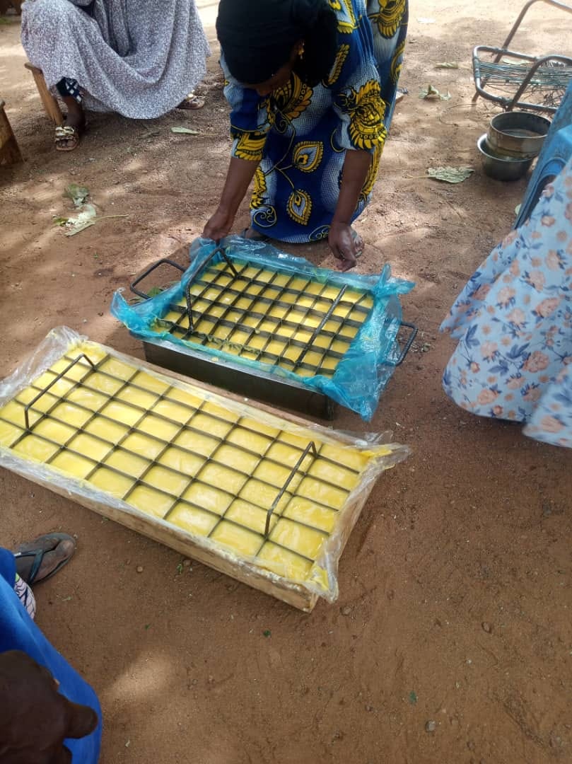 Saponification: APESE MALI a formé les Femmes de la cellule Niamana