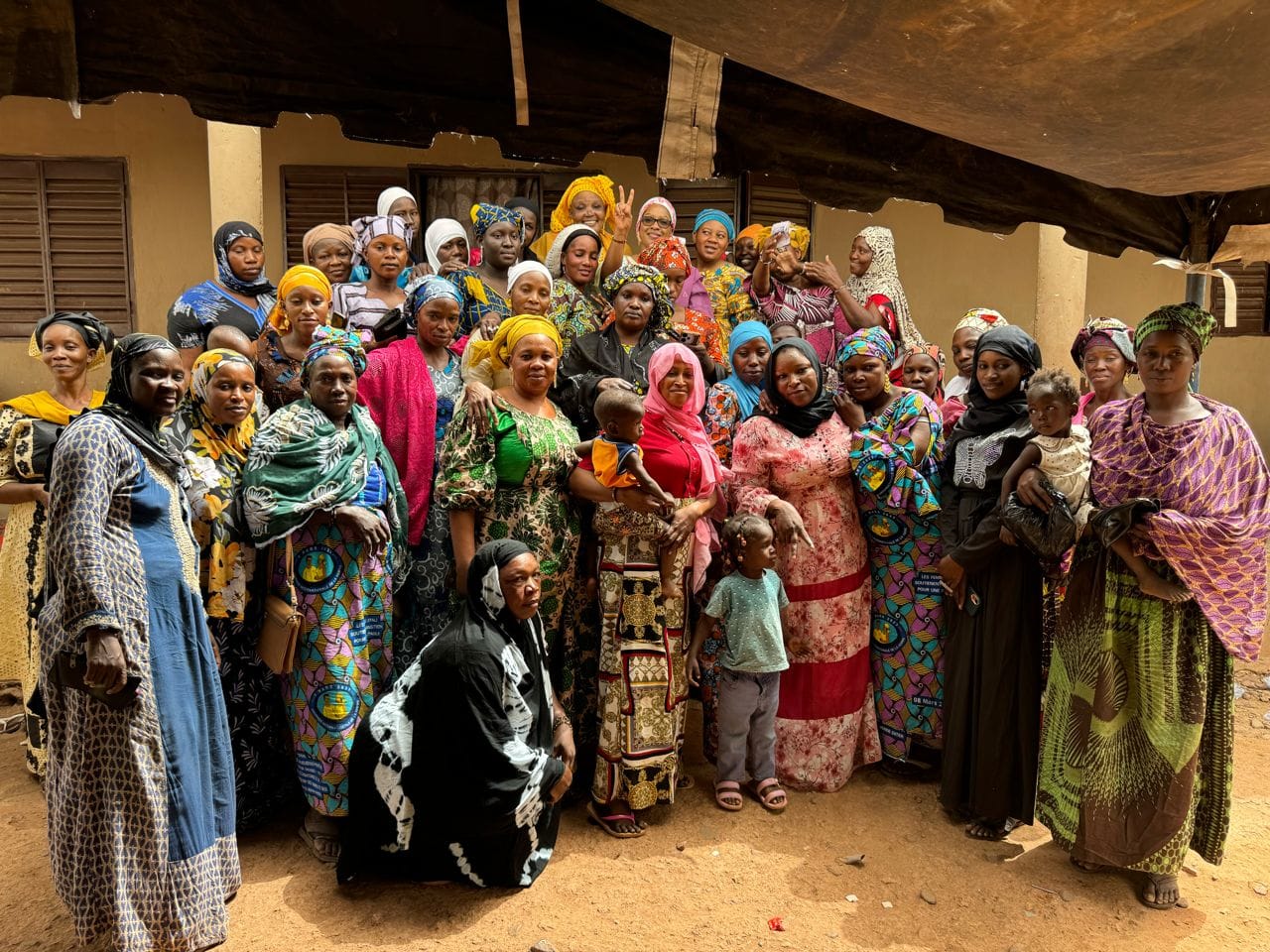 La tontine des femmes APESE de sabalibougou Courani aujourd’hui 02 Mars 2024 après 2 ans